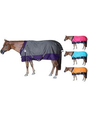 Heavyweight Waterproof Winter Horse Turnout Blanket - 1200D, Reflective